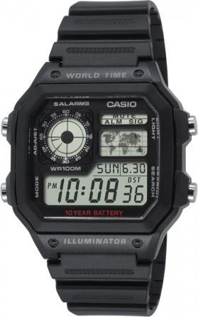 Zegarek Casio AE-1200WH-1AVEF AE-1200WH-1AV (4971850968740) Rokas pulksteņi