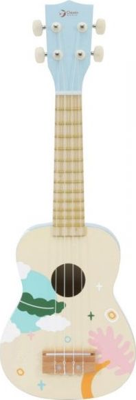 Classic World CLASSIC WORLD Drewniane Ukulele Gitara dla Dzieci Niebieskie 6927049045608 (6927049045608)