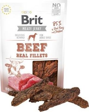 Brit BRIT JERKY Beef Fillets 80g 7925879 (8595602543687)