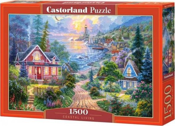 Castorland Puzzle 1500 elementow Costal Living GXP-783382 (5904438151929) puzle, puzzle