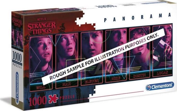 Clementoni Puzzle 1000 pieces Stranger Things puzle, puzzle