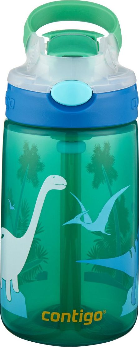 Contigo Gizmo 420ml Jungle Green Dino piederumi bērnu barošanai