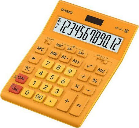 Kalkulator Casio 3722 GR-12C-RG CAS099 (4549526701023) kalkulators