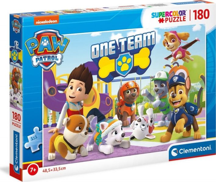 Clementoni Puzzle 180 Paw Patrol 29308 puzle, puzzle