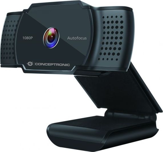 CONCEPTRONIC Webcam AMDIS 1080P(2K uber Sof) AF (Web+Mic.)sw web kamera