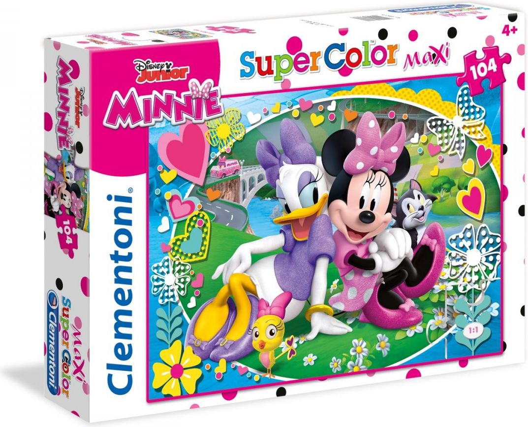 Clementoni 104 ELEMENTY MAXI Minnie Happy Helpers (589733) GXP-589733 (8005125237081) puzle, puzzle