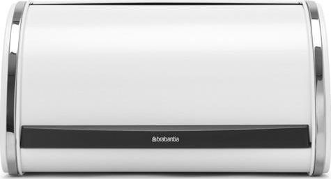 BRABANTIA maizes kaste ar bīdāmu vāku, Medium - White 306044 Virtuves piederumi