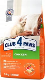 Club 4 Paws CLUB4L KOT 5kg KITTEN VAT013439 (4820083909108) kaķu barība