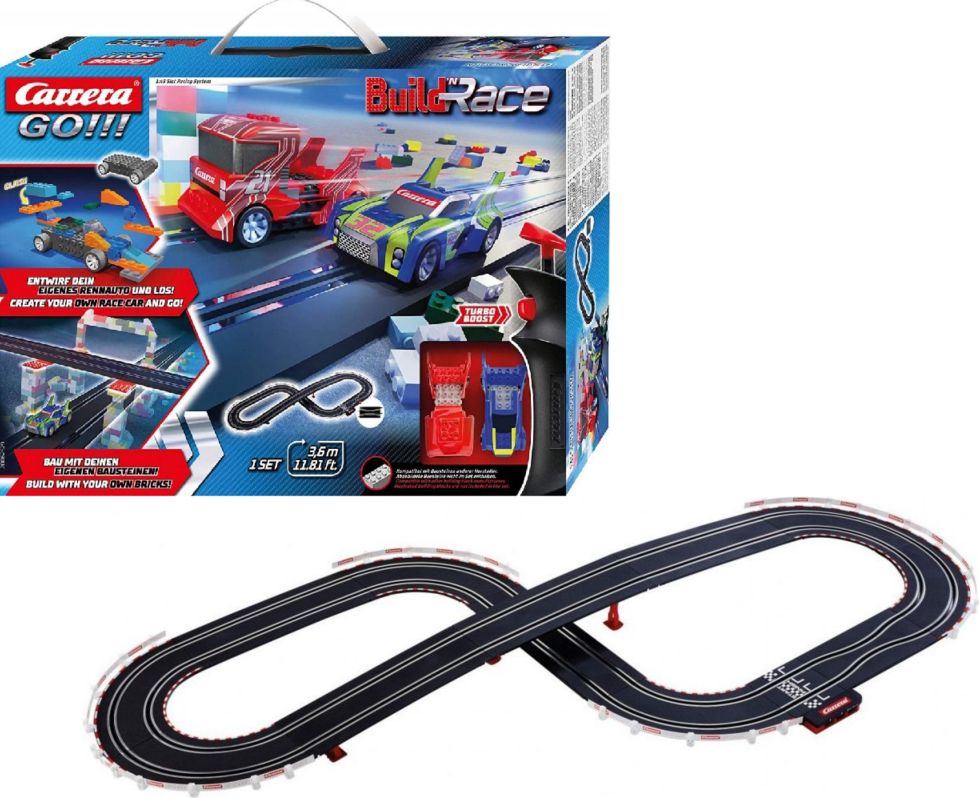Carrera Tor samochodowy Go!!! Buildn Race Racing Set  (GXP-788928) GXP-788928 (4007486625297)