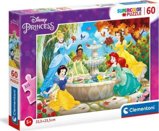 Clementoni Puzzle 60el Disney Princess. Princesses at the Fountain 26064 puzle, puzzle