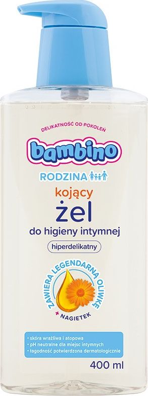 Bambino Zel do higieny intymnej kojacy Nagietek 400ml 0195836 (5900017073064) kosmētika ķermenim