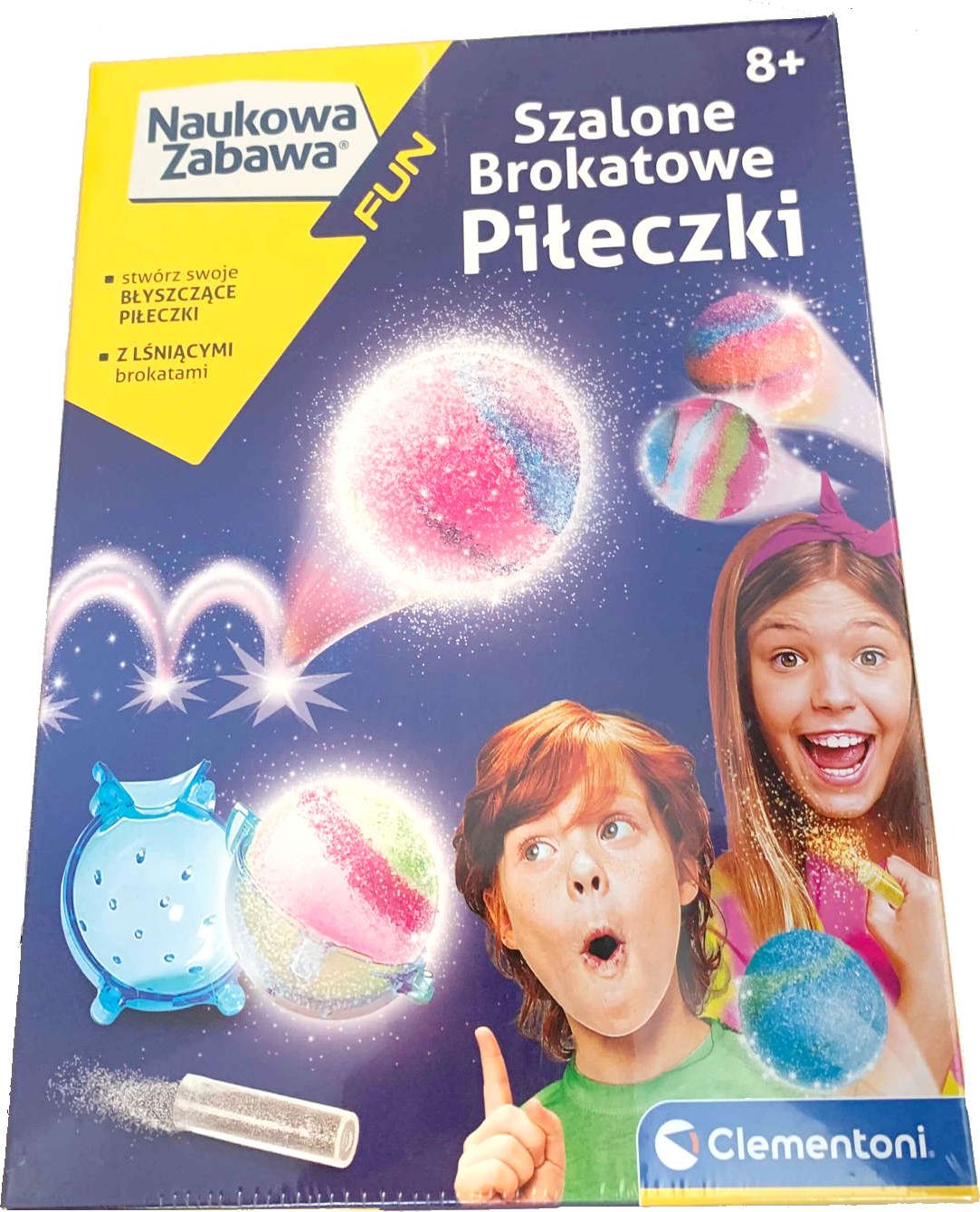 Clementoni Szalone brokatowe pileczki GXP-776530 (8005125507023)