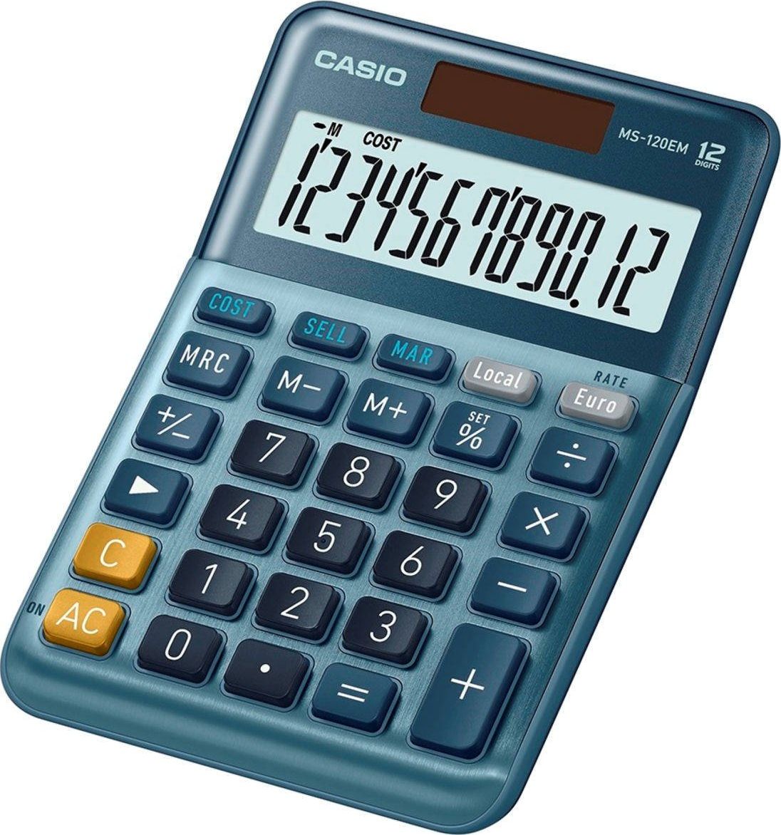 Kalkulator Casio 3722 MS-120EM 8599785 (4549526609930) kalkulators
