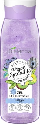 Bielenda Bielenda Vegan Smoothie Zel pod prysznic borowka - kiwi 400g 135586 (5902169045586)