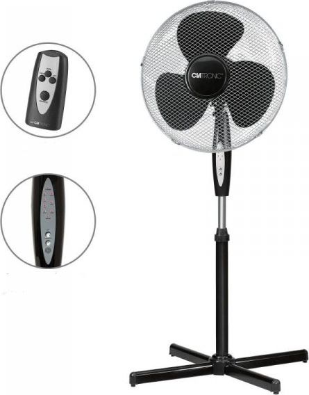 Standing fan 40cm with remote cont. VL 3741 FB Klimata iekārta