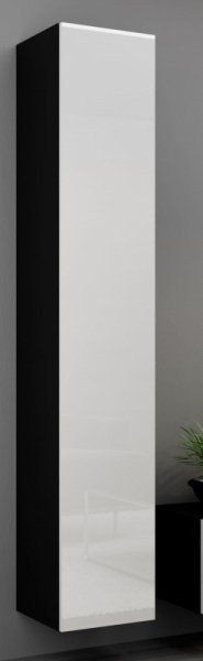 Cama Full cabinet VIGO '180' 180/40/30 white/black gloss