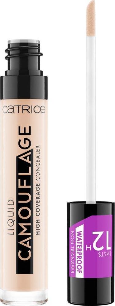 Catrice Liquid Camouflage High Coverage Concealer korektor w plynie, 001 Fair Ivory 5ml 4059729203229 (4059729203229)