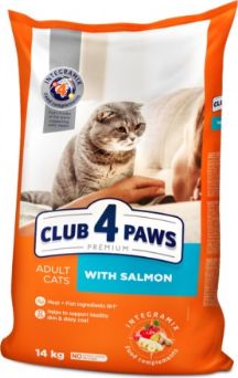 Club 4 Paws CLUB4L KOT 14kg LOSOS VAT013094 (4820083909238) kaķu barība