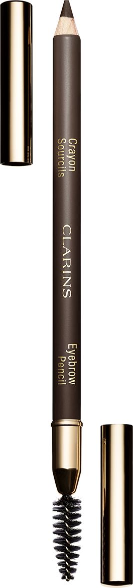 Clarins Eyebrow Pencil Kredka do Brwi 02 Light Brown 1.3g 121180 (3666057246319) ēnas