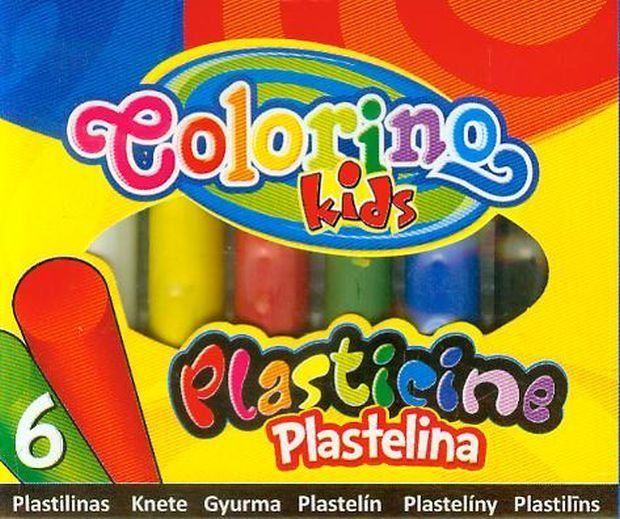 Colorino Plastelina Patio, 6 kolorow (13871) 13871 (5907690813871) materiāli konstruktoriem