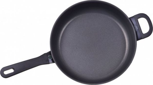 Ballarini Avola Saute frying pan with 2 handles and lid, titanium, 28 cm, 75002-914-0 Pannas un katli