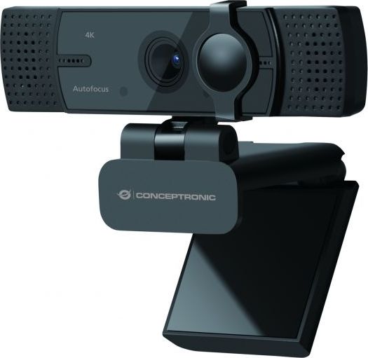 CONCEPTRONIC Webcam AMDIS 4K Ultra-HD AF-Webcam+2 Microph.sw web kamera