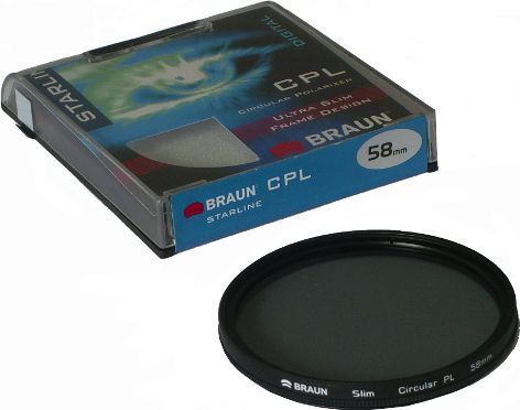 Filtr Braun Phototechnik Filtr CPL Braun Starline 52mm 01831 (4000567142409) UV Filtrs