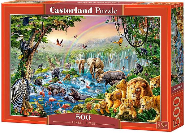 Castorland 500 el. Jungle River (52141) puzle, puzzle