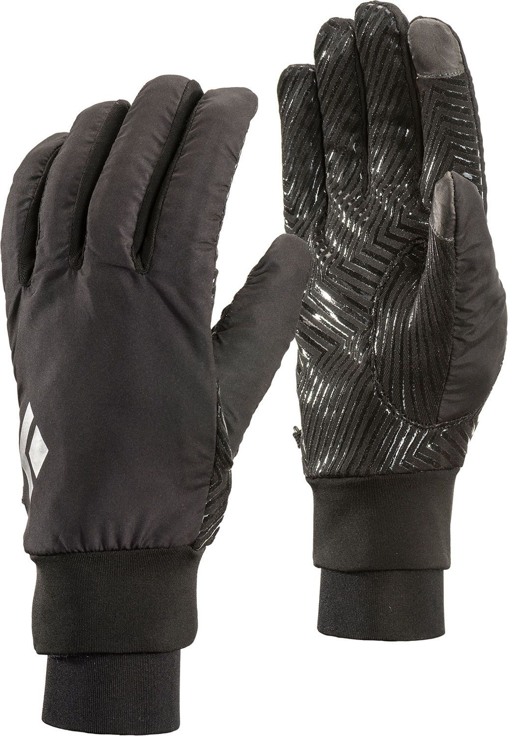 Black Diamond Mont blanc Black ski gloves. M cimdi