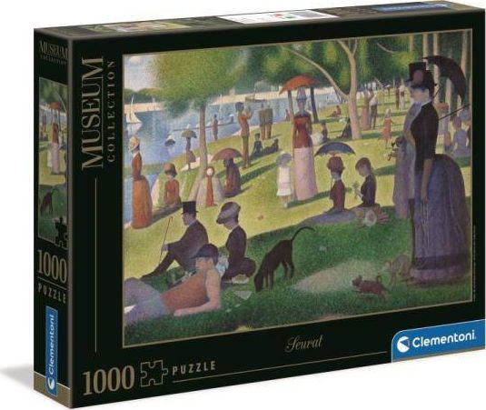 Clementoni Museum Georges Seurat Sunday Afternoon on the Island of La Grande Jatte 1000 el puzle, puzzle