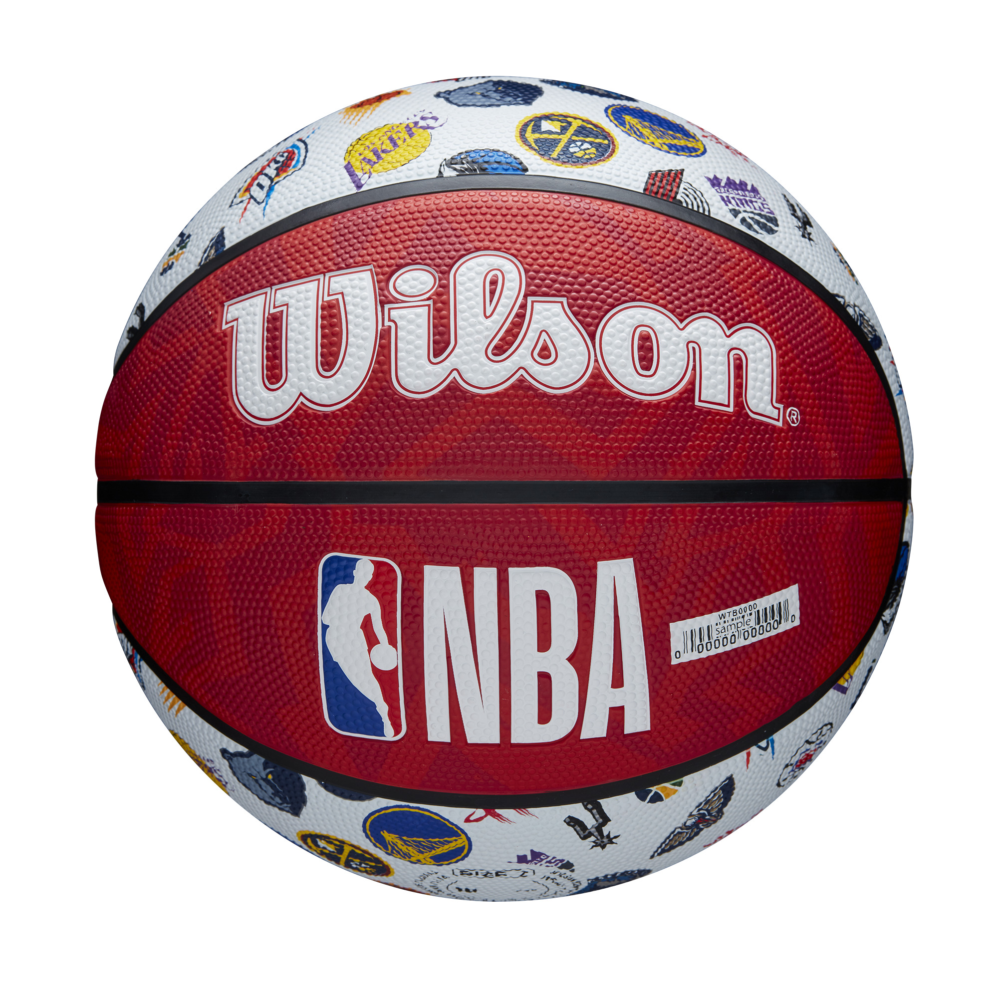 WILSON basketbola bumba NBA ALL TEAM  WTB1301XBNBA bumba