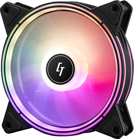 Chieftronic Nova NF-1225RGB case fan ventilators