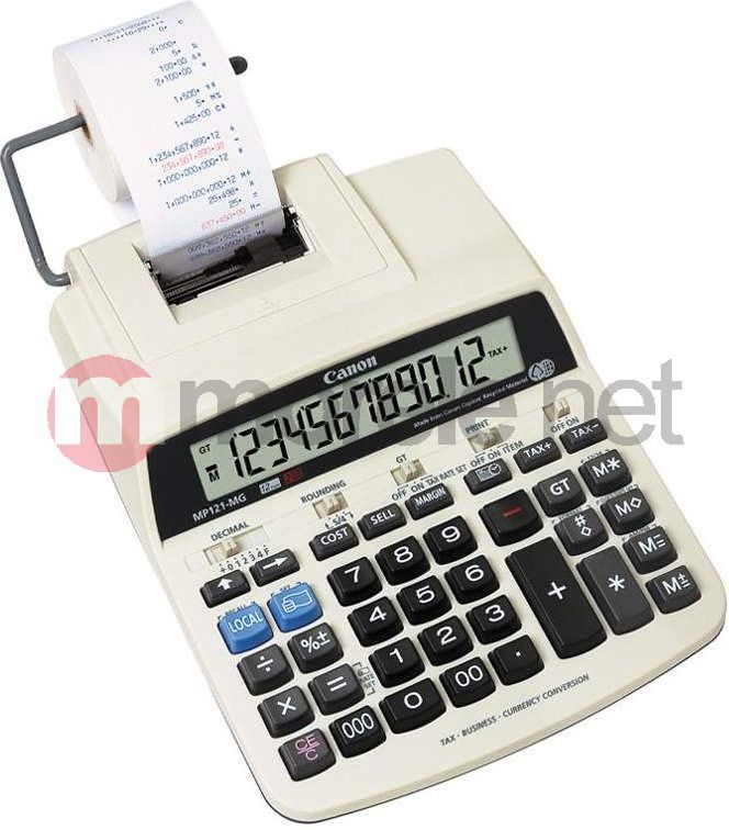 Kalkulator Canon MP-121-MG (2497B001AB) 2497B001AB (4960999538488) kalkulators