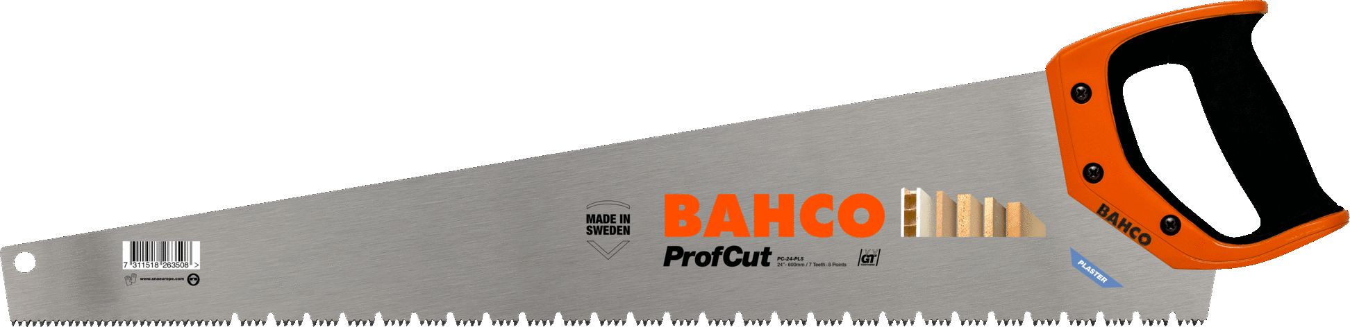 Bahco BAHCO PILA RECZNA DO KARTONGIPSU 600mm PROF CUT BAHPC-24-PLS