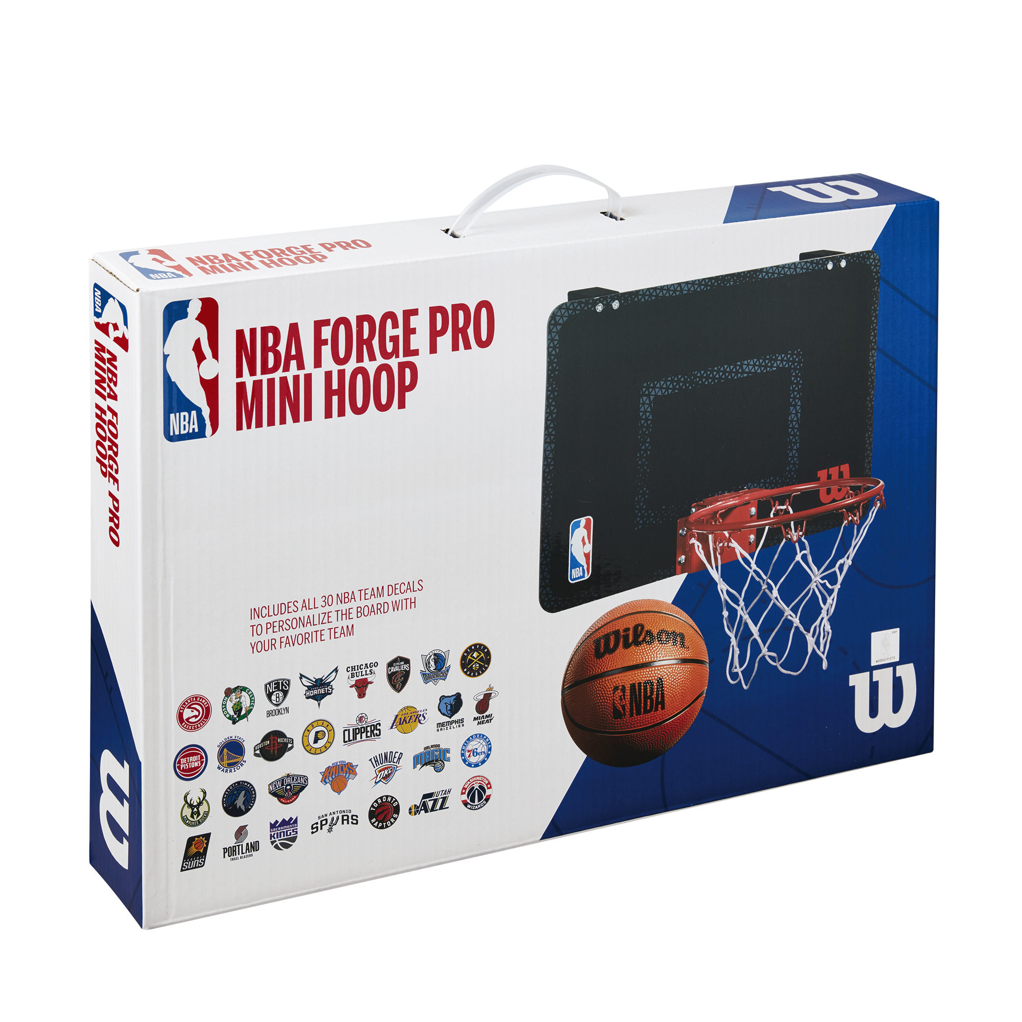 Wilson NBA Forge Team Mini Hoop WTBA3001FRGNBA black One size bumba