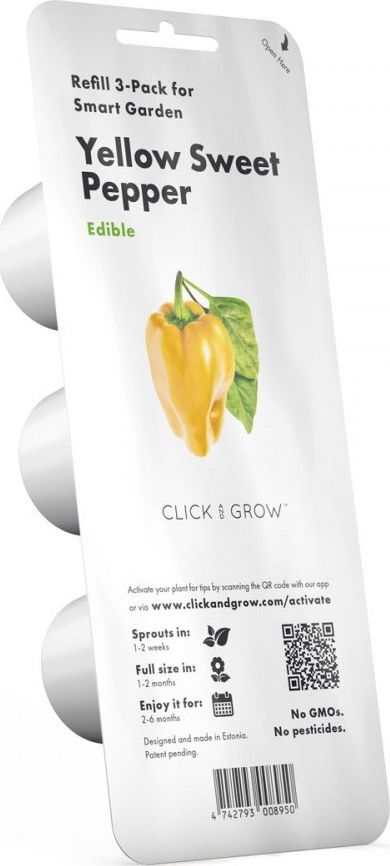 Click And Grow refill yellow pepper 3-pack