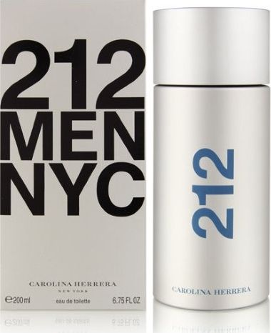 Carolina Herrera 212 Men NYC EDT 200ml Vīriešu Smaržas