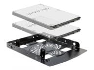 DELOCK frame 3.5inch > 2 x 2.5inch HDD adapteris