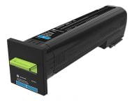 Lexmark 82K2HC0 17000 pages Cyan Lasertoner & Patrone (82K2HC0) toneris