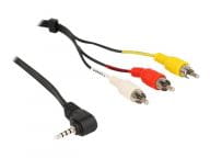 Video- / Audiokabel - Composite Video / Audio - RCA x 3 (M) adapteris