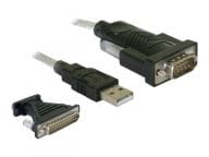 Delock - serial adapter - USB - RS-232 adapteris