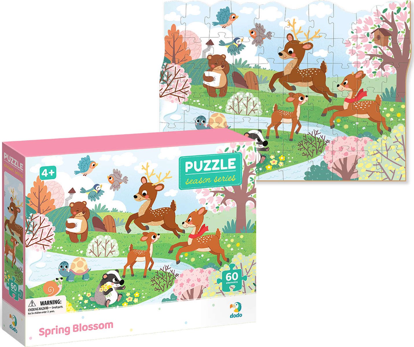 Dodo Puzzle 60 Spring time puzle, puzzle