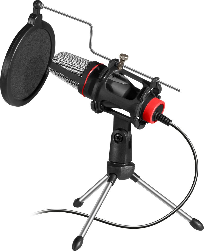 Defender FORTE GMC 300 microphone with a stand Mikrofons