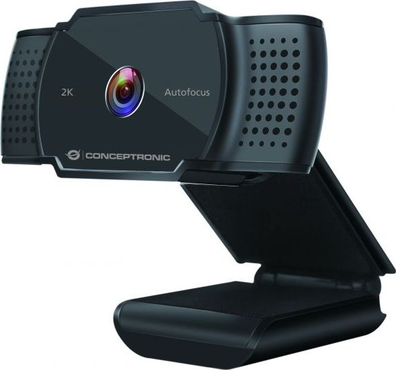 CONCEPTRONIC Webcam AMDIS   2k Super HD Webcam+Microphone sw web kamera