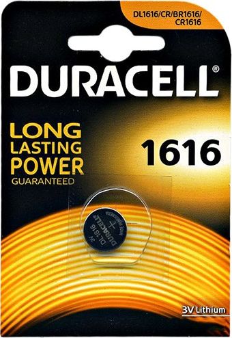 Duracell Bateria CR1616 1 szt. 89219 (0500394030336) Baterija