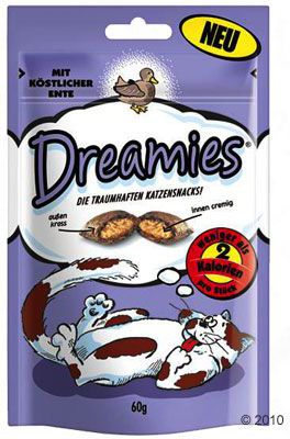 Dreamies DREAMIES KOT 60g przys. KACZKA 7200 (5998749116500) kaķu barība