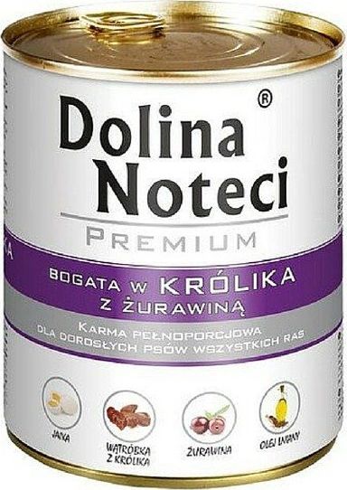 Dolina Noteci Premium krolik z zurawina 800g 01634 (5900842016786) barība suņiem