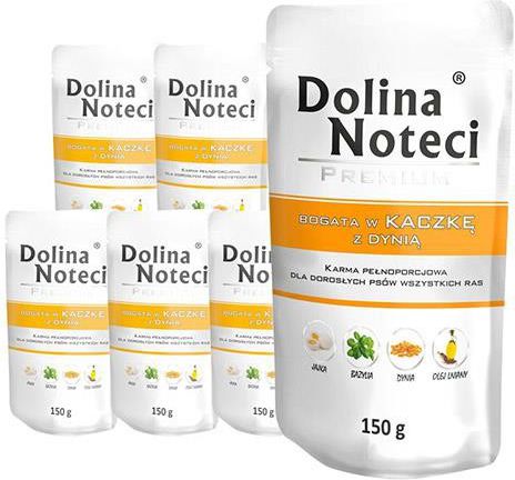 Dolina Noteci DOLINA NOTECI PIES KACZKA + DYNIA 150g VAT006852 (5902921380726) barība suņiem