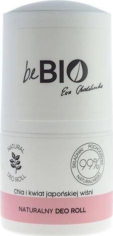 BeBio Naturalny dezodorant w kulce Chia i Kwiat Japonskiej Wisni 50ml 5906874025925 (5906874025925)