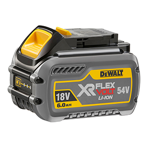 Dewalt Battery XR Flexvolt 6.0 Ah 18 / 54V (DCB546)